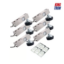 Sensor Célula De Carga Balança 2T Modelo I Aço 06 Unds C/pé
