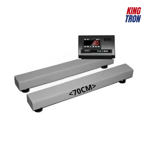 Balança de Gado Barra 70cm Digital Pesagem 4000kg Estabilização Peso